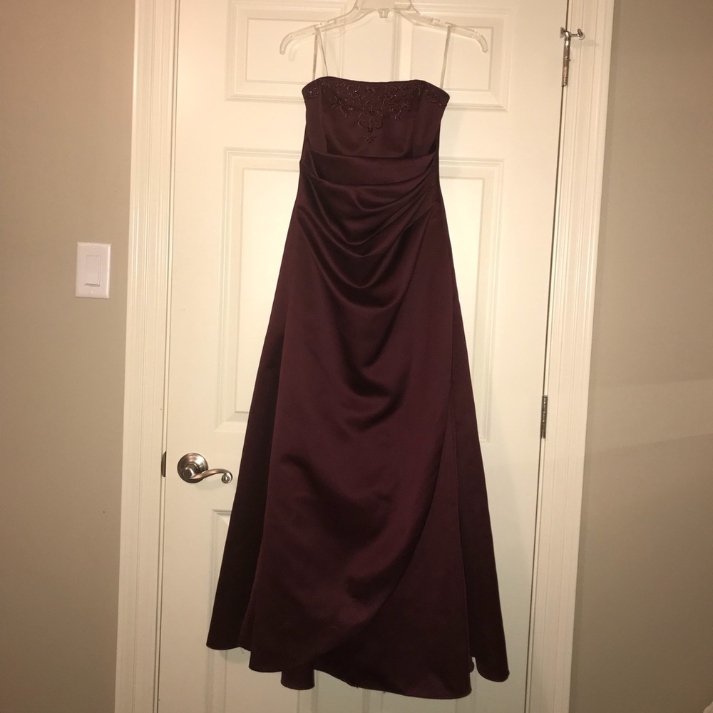 Maroon Prom Dress